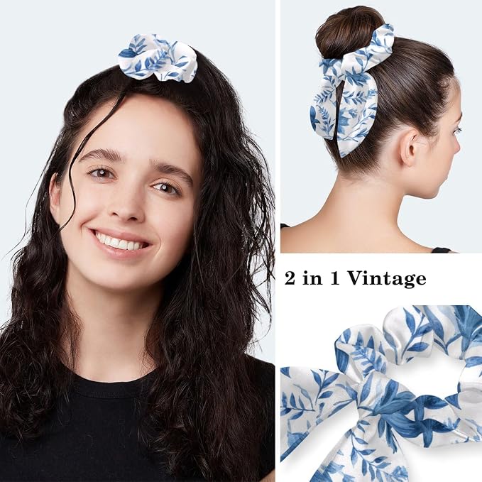 Scrub Cap with Hair Scrunchy, Ponytail Holder Surgical Cap - Image 5