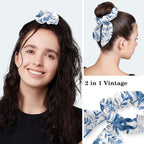 Scrub Cap with Hair Scrunchy, Ponytail Holder Surgical Cap - Image 5
