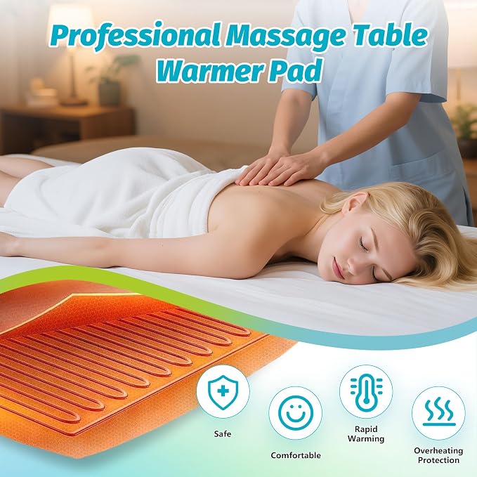 Massage Table Warmer Heating Pad Massage Bed Warmer Pad - Image 3