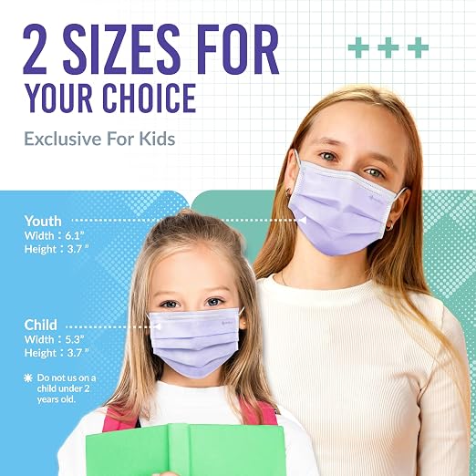 Medtecs Kids Face Mask Disposable - Image 2