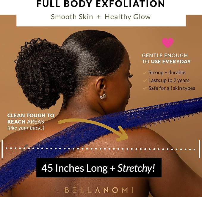 Bellanomi African Exfoliating Net Sponge Authentic Ethically Sourced from - Image 7
