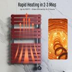 Towel Warmer, Large Size Heated Towel Rack - Image 2