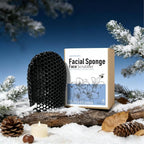 Facial Sponge - Deep Exfoliating Face Mitt, Honeycomb Face Exfoliator - Image 8
