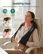 Snailax Shiatsu Neck and Shoulder Massager - Image 3