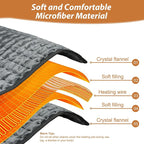 Electric Heating pad for Back Neck Shoulder Knee Arms Legs- Electric Heat Pads - Image 3