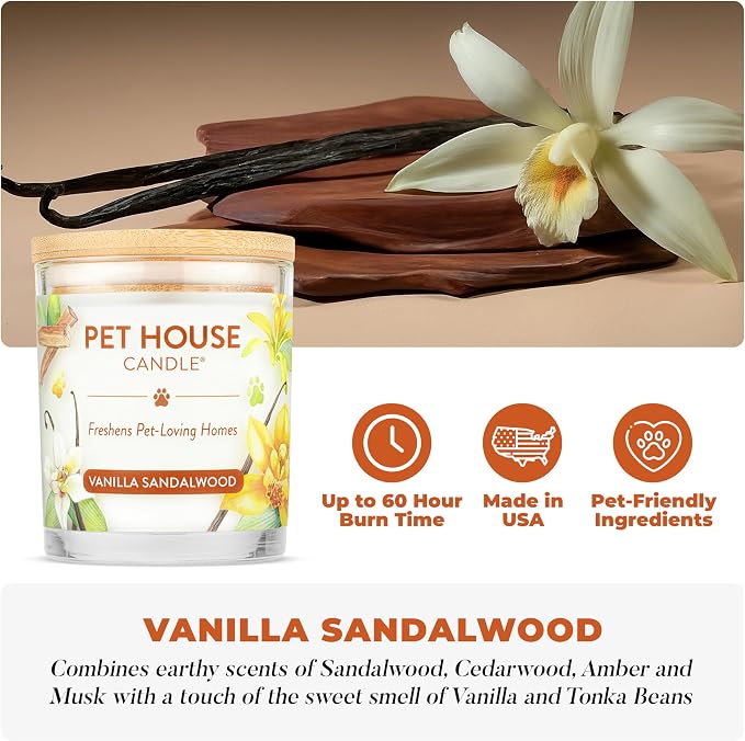 One Fur All Pet House Candle 2 Pack - Image 3