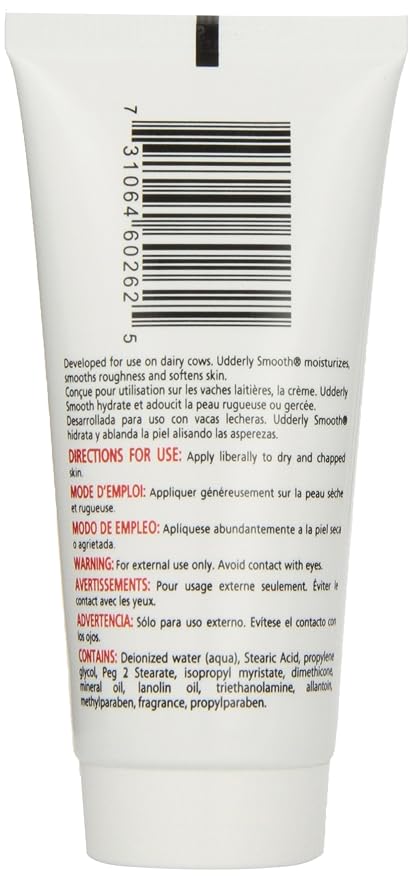 Udderly Smooth Udder Cream, Skin Moisturizer, 2 Ounce Tube - Image 2