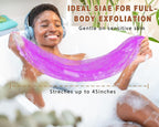 2 Pack African Net Sponge Exfoliating Body Scrubber Bath Sponge - Image 2