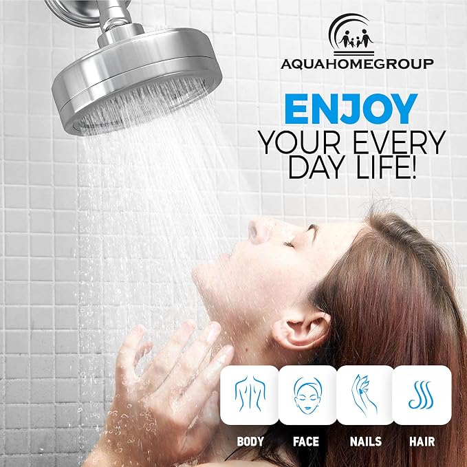AquaHomeGroup Vitamin C + E + A Shower Filter Cartridge 2-Pack - Image 5