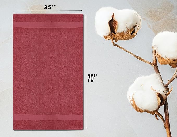 Softolle 100% Cotton Luxury Bath Sheets - Image 4