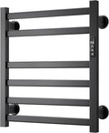 Electric Towel Warmer Wall Mounted, 6 Bar Heated Towel Rack by Unknown
