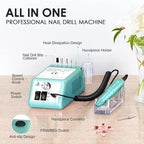 SUBAY Professional Finger Toe Nail Care Electric Nail Drill Machine Manicure - Image 2