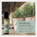 Silk Road Organic Rosemary Essential Oil & Jojoba Roll On, USDA Certified - Image 7