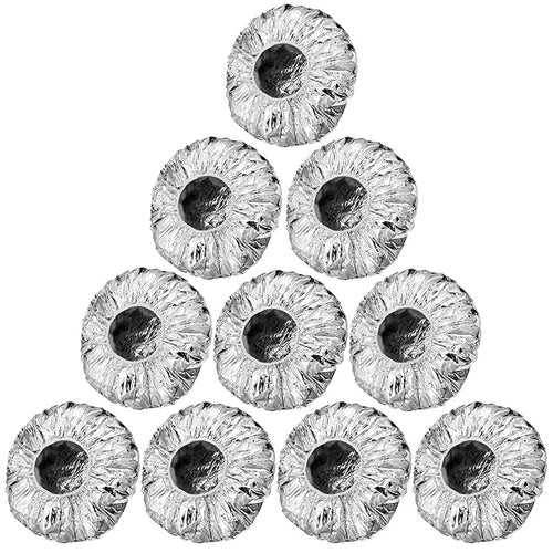 12 Pieces Deep Conditioning Caps Aluminum Foil Reusable Hair Processing Hair - Image 2