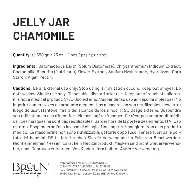 BRÜUN Peel-Off Chamomile Jelly Mask - Image 7