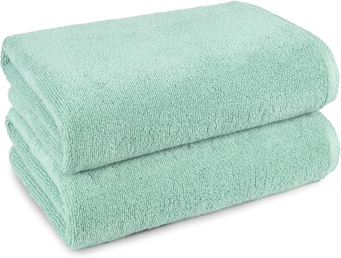 Amazon Basics 2-Pack Quick-Dry Lightweight Moisture Absorbing Bath Towel - Image 7
