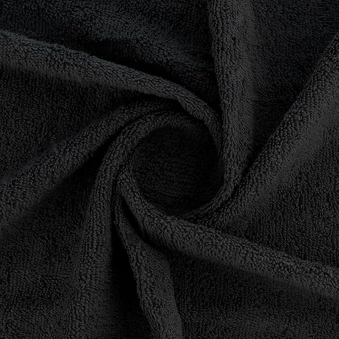 CASA COPENHAGEN® He & She 10 Pieces Hand Towel Set, Granite Grey + Mirage Grey - Image 7