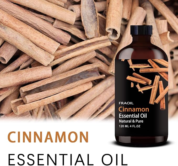 Cinnamon Essential Oil, Cinnamon Oil 4 Fl Oz 120ML - Image 2