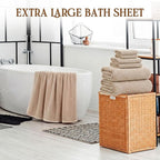Peryiter Oversized Bath Towels Set of 6 - Image 3