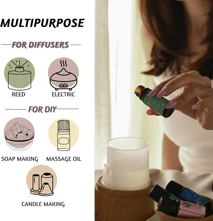 Folkulture Fall is in The Air Essential Oils Set of 6 | Diffuser Fragrance Oils - Image 7