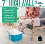 AllSett Health Foot Soaking Bath Basin – Large Size - Image 5