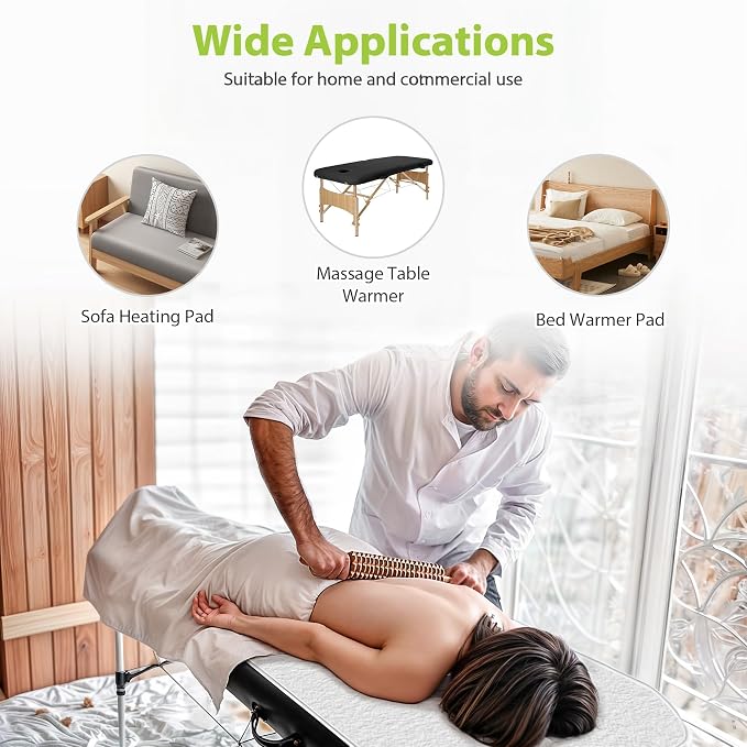 Massage Table Warmer Heating Pad Professional SPA Massage Bed Warmer - Image 6