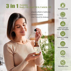 Jasmine Body, Hair & Nail Oil: Nourishing & Fast-Absorbing, Lightweight Glow - Image 3
