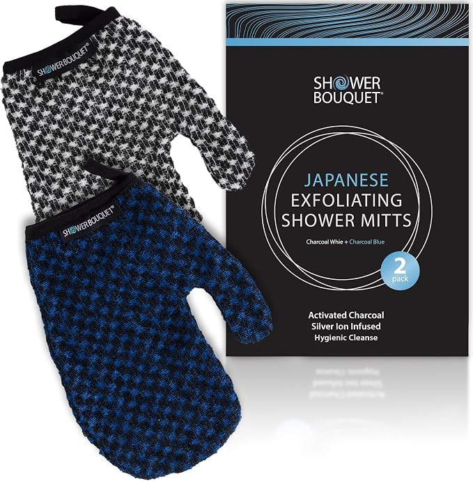 Japanese Exfoliating Mitt 2-Pack - Image 8
