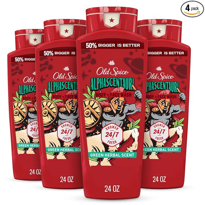 Old Spice Cleansing Body Wash for Men, 3X Defense, 24/7 Shower Fresh by OldSpice