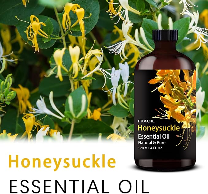 Honeysuckle Essential Oil, Honeysuckle Oil 4 Fl Oz 120ML - Image 2