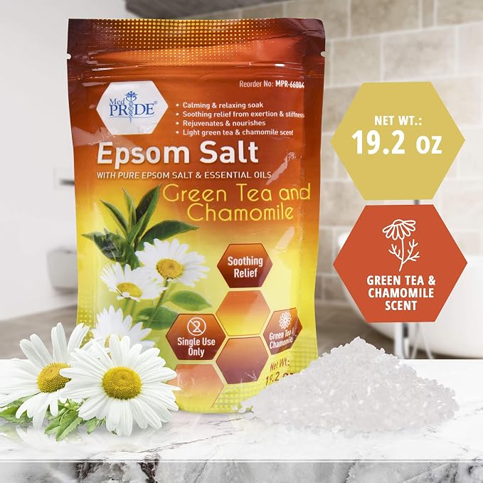 MED PRIDE Epsom Bath Salts 19.2oz, - Image 2
