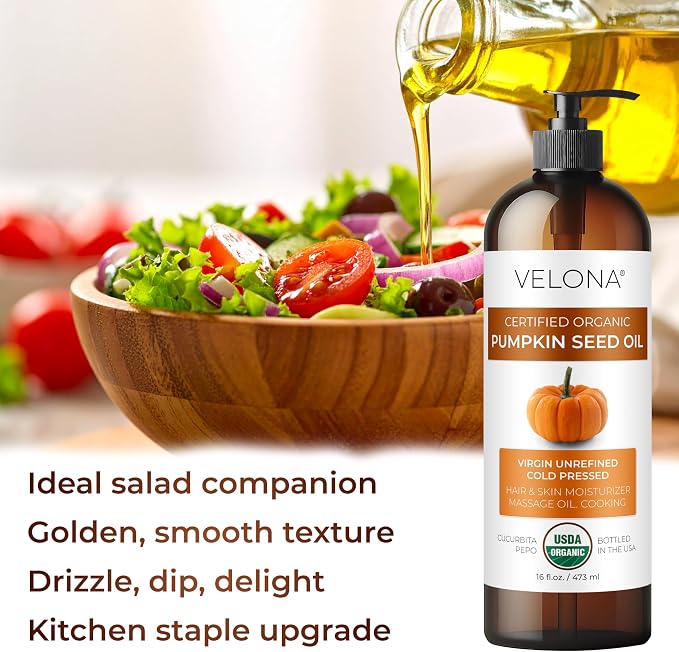 velona Pumpkin Seed Oil USDA Certified Organic - Image 5