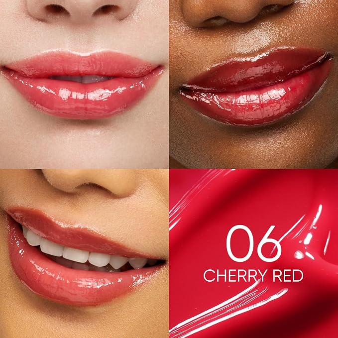 SKINTIFIC Peptide Brightening Lip Serum, Hydrating & Plumping Tinted Lip Gloss - Image 2
