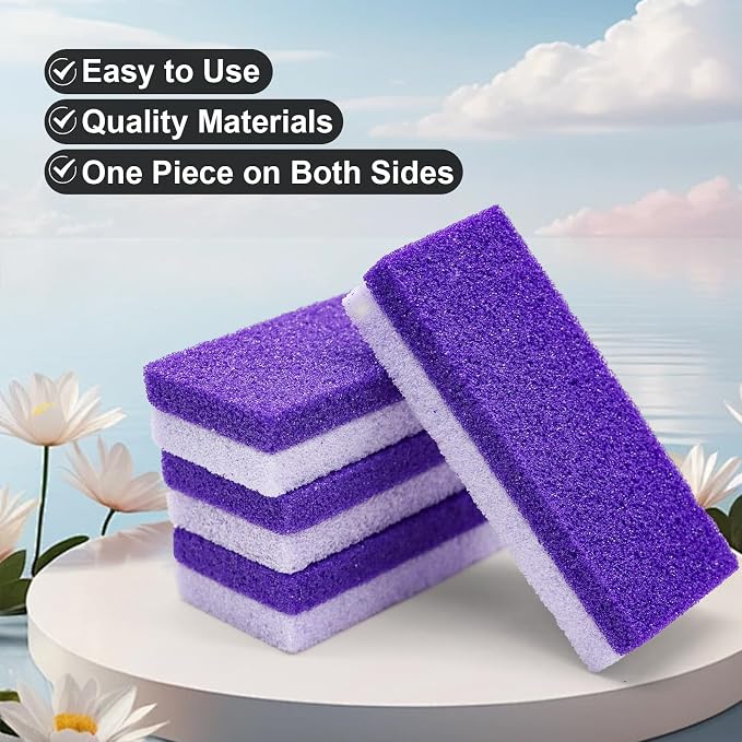 Foot Pumice Stone 4 Pack Pedicure Stone - Image 4