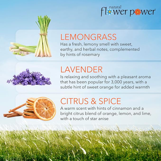 Natural Flower Power Air Freshener Spray - Image 3