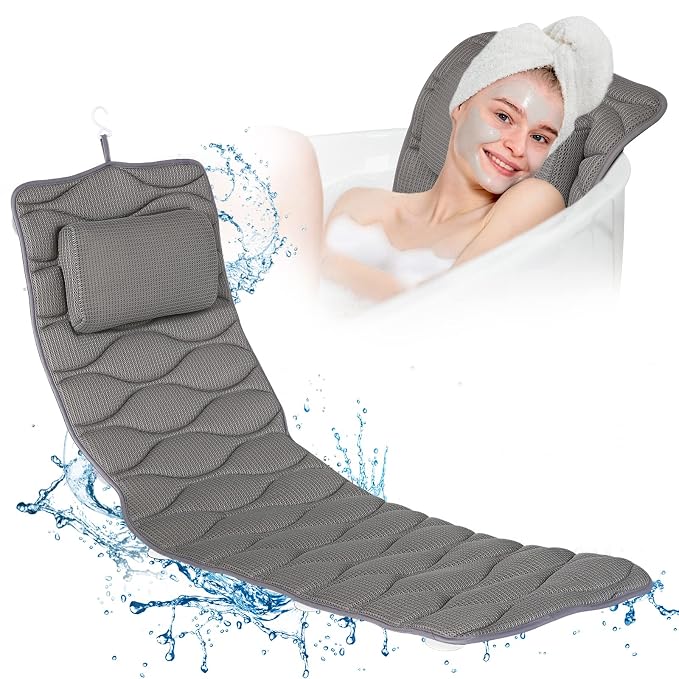 OMYSTYLE Full Body Bath Pillow, Bath Pillows by OMYSTYLE