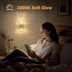 JandCase Night Lights Plug into Wall, Dusk to Dawn Sensor, 3000K Soft White LED - Image 5