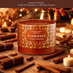 Luxury Cinnamon Scented Fall Candle - Image 6