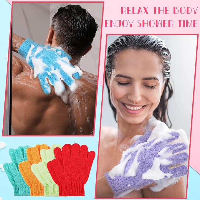 Tegeme 50 Pcs Exfoliating Gloves - Image 5