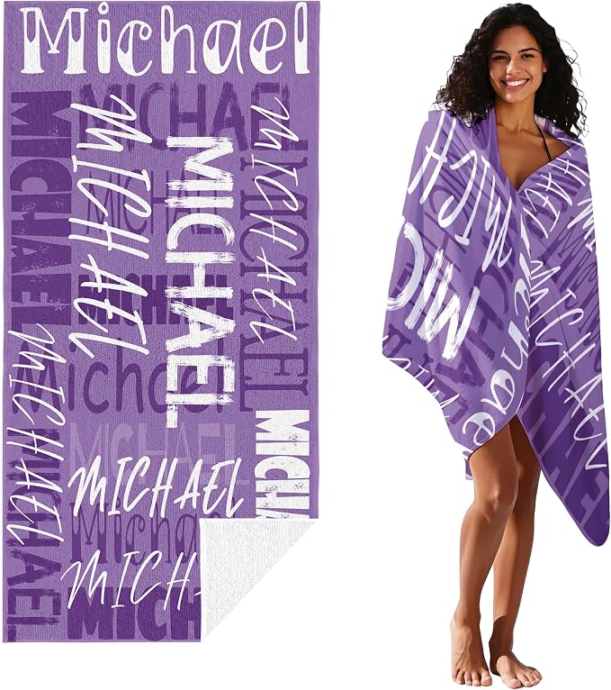 JML Personalized Beach Towel - Image 2
