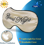 Syhood 6 Pieces Silk Sleep Eye Cover Masks Satin Eye Mask Soft Blindfold - Image 3
