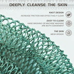 SPMKTBOZAI African Net Sponge Authentic, Loofah Exfoliating Body Scrubber Bath - Image 4