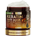 Keratin Hair Mask for Dry, Damaged or Long Hair by KinpurOrganicCosmetics