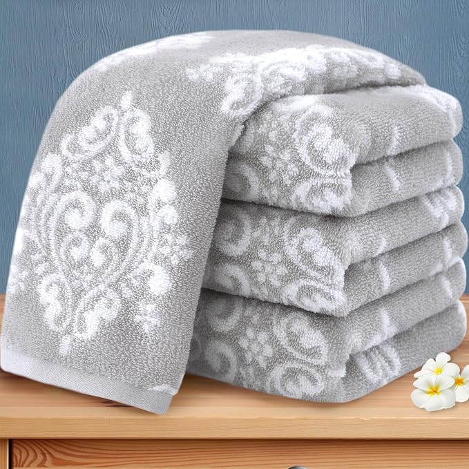 Hand Towels for Bathroom, Decorative Hand Towels for Showering, Bathroom by VOOVAMOVAS