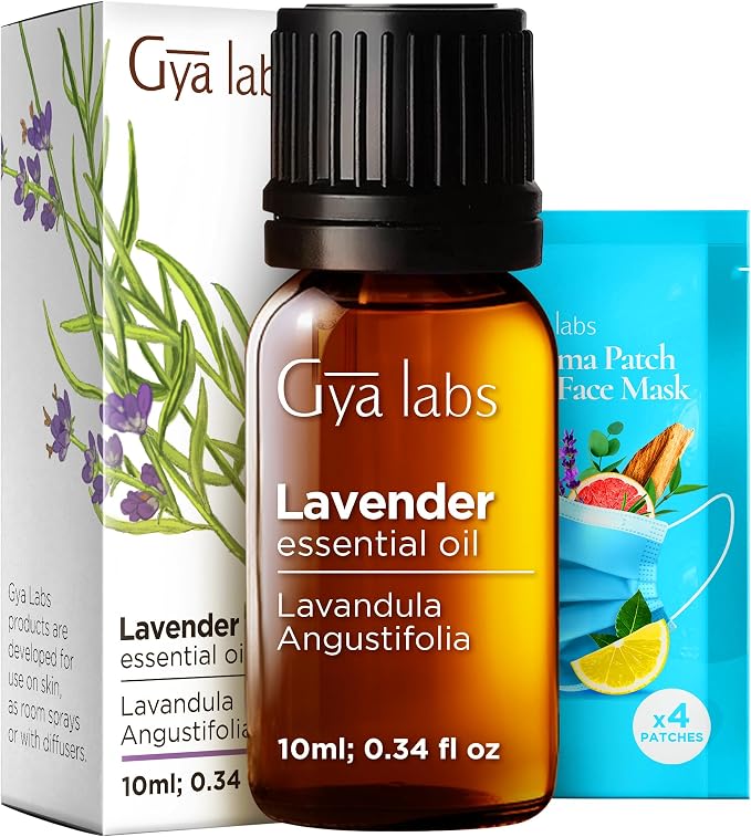100% Pure Lavender Essential Oil by GyaLabs