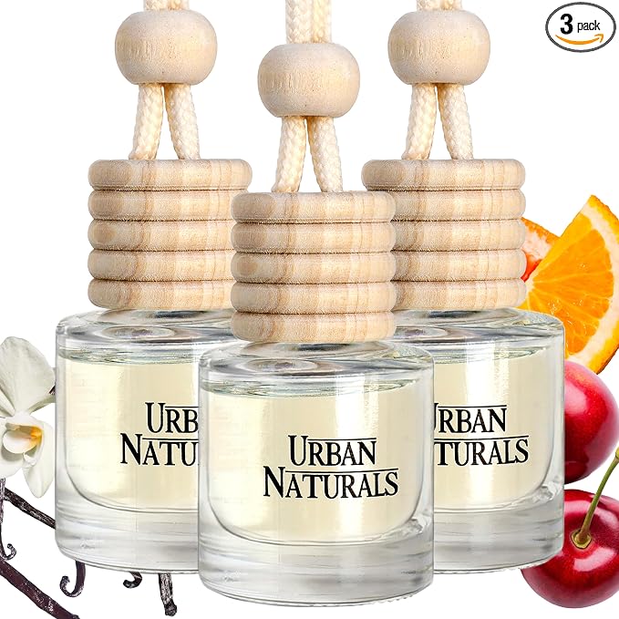 Urban Naturals Car Air Freshener Diffuser 3 Pack by UrbanNaturals