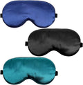 3 Pcs Sleep Mask, Silk Blackout Eye Mask Cover by Unknown