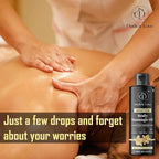 Organic - Vanilla Full Body Massage Oil - No Stain & Non-Sticky | - Image 2