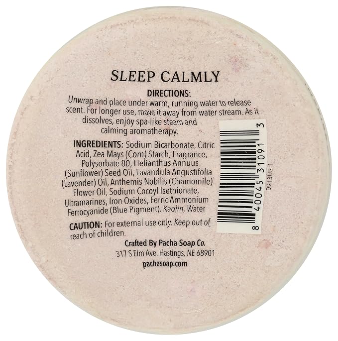PACHA SOAP Sleep Shower Steamer 2 Count, 6 OZ - Image 2