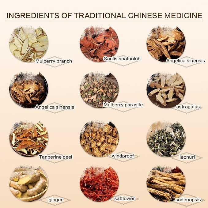 30 Pack Ginger & Mugwort Herbal Foot Soak Spa Set - 900g Natural Plant Blend - Image 3